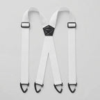 Men's Suspenders Adjustable Elastic Straps & Carabiner Hooks