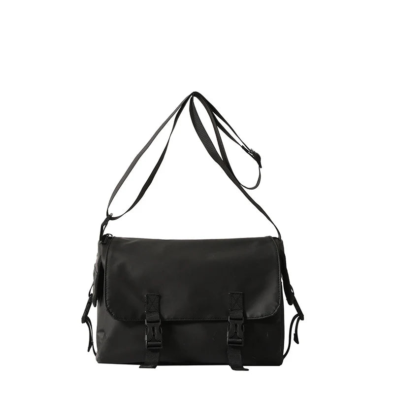 Messenger Bag Water-Resistant Multiple Compartments Adjustable Strap