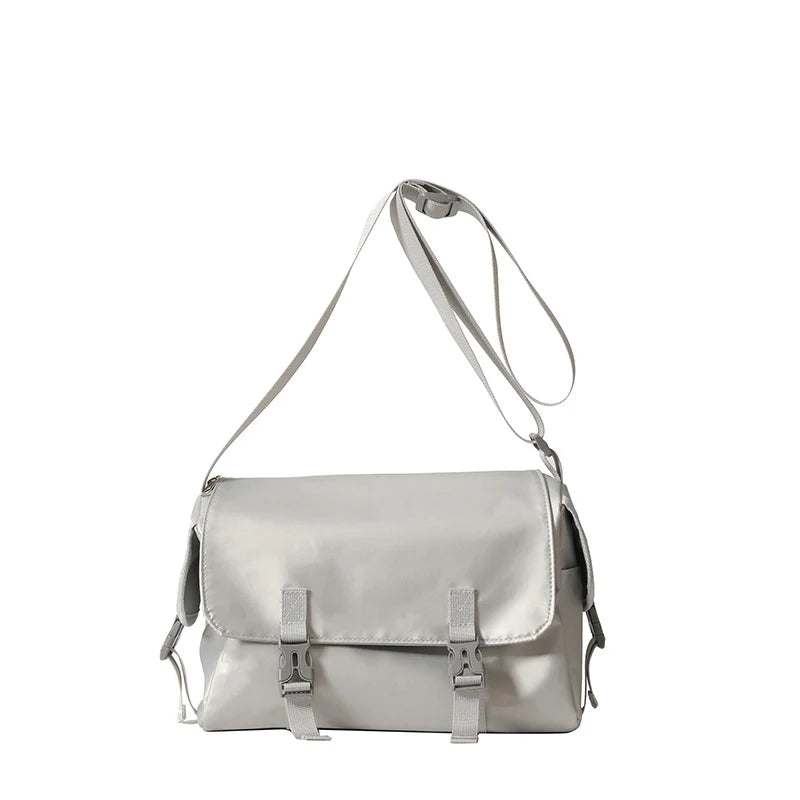 Messenger Bag Water-Resistant Multiple Compartments Adjustable Strap