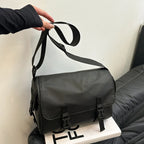 Messenger Bag Water-Resistant Multiple Compartments Adjustable Strap