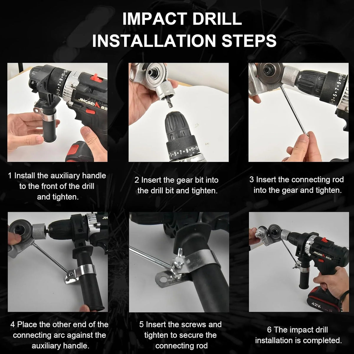 Metal Cutting Attachment Burr-Free Protective Cover Fits Most Drills