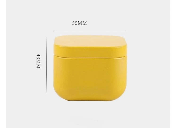 Metal Storage Box Compact Sealed Lid