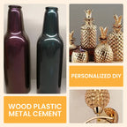 Metallic Paint Water-Soluble Reflective Finish Brush Included