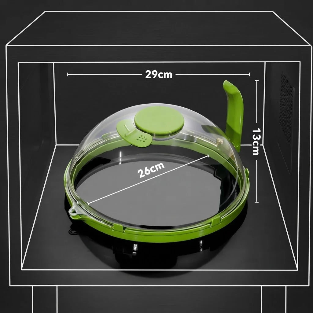 Microwave Cover BPA-Free Polycarbonate & Adjustable Vent