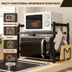 Microwave Shelf Expandable Space-Saving Kitchen Storage