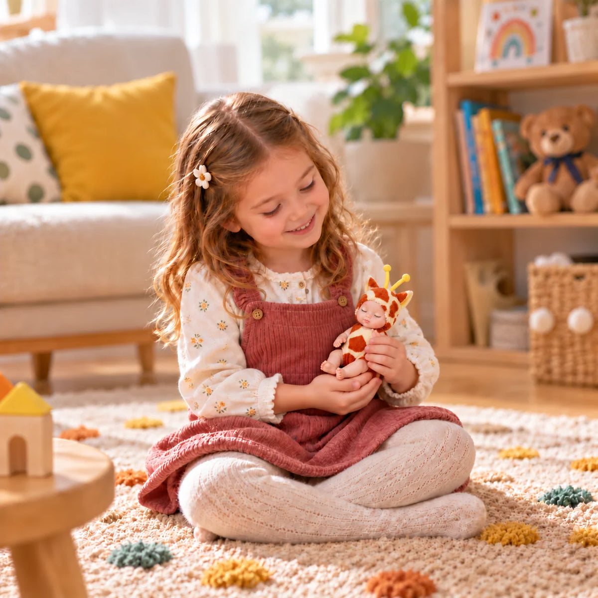 Mini Baby Doll Animal Costume for Pretend Play