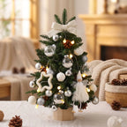 Mini Christmas Tree Battery-Powered String Lights Tabletop Decor