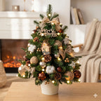 Mini Christmas Tree Battery-Powered String Lights Tabletop Decor