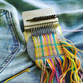 Mini Darning Loom Multi-Size Wood Base Metal Hooks