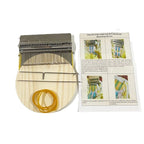 Mini Darning Loom Multi-Size Wood Base Metal Hooks