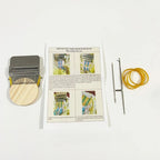 Mini Darning Loom Multi-Size Wood Base Metal Hooks