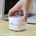 Mini Desktop Vacuum 360-Degree Suction Cordless & Quiet