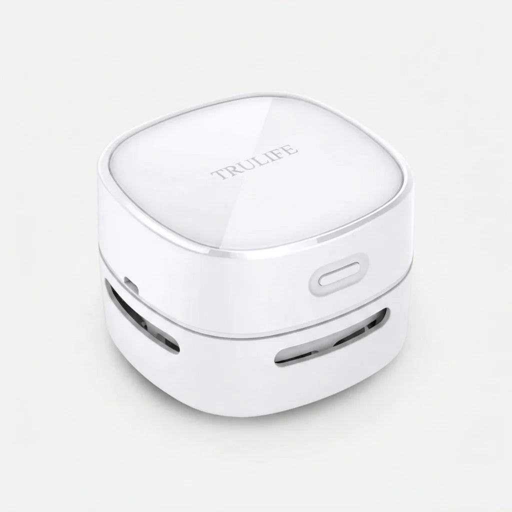 Mini Desktop Vacuum 360-Degree Suction Cordless & Quiet