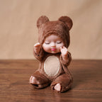 Mini Doll Animal Costume Sleeping Face