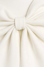 Mini Dress Bustier Bodice Flared Skirt Back Bow