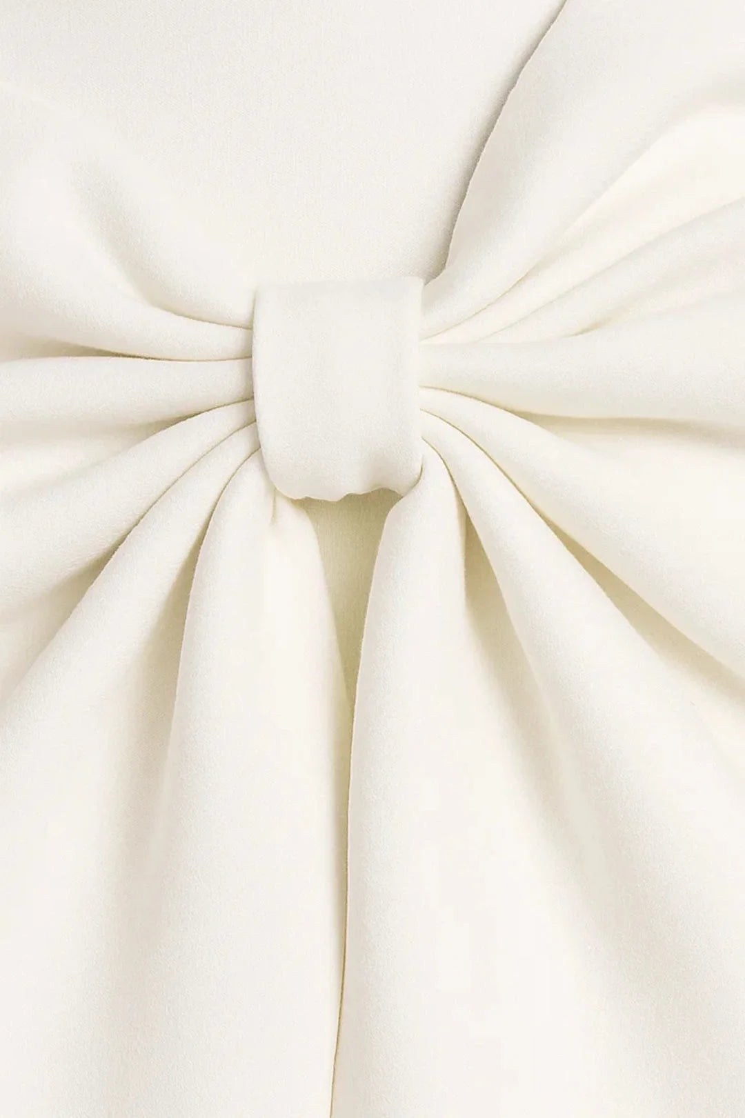 Mini Dress Bustier Bodice Flared Skirt Back Bow