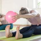 Mini Pilates Ball Anti-Burst PVC Quick Pump