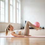 Mini Pilates Ball Anti-Burst PVC Quick Pump