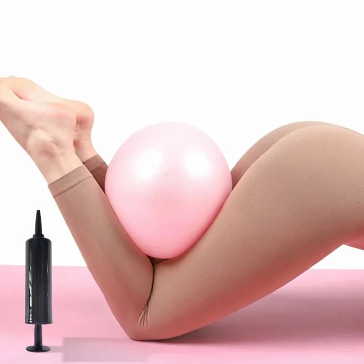 Mini Pilates Ball Anti-Burst PVC Quick Pump