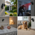 Mini Security Camera 1080P Night Vision & Motion Alerts