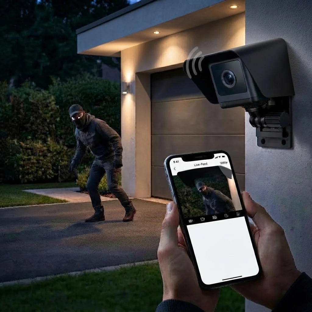 Mini Security Camera 1080P Night Vision & Motion Alerts