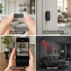 Mini Security Camera Full HD Night Vision Motion Detection