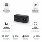 Mini Security Camera Full HD Night Vision Motion Detection