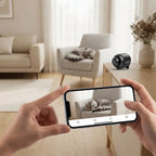 Mini Surveillance Camera 4K Ultra HD 360 Degree MicroSD