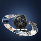 Mini Surveillance Camera 4K Ultra HD 360 Degree MicroSD