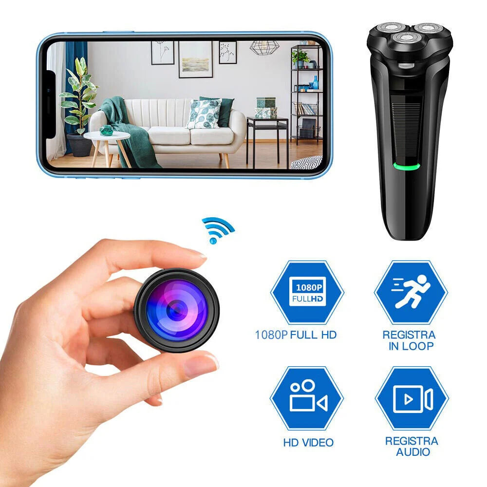 Mini WiFi Camera 1080p Motion Alerts