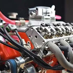 Miniature V8 Engine Kit Gasoline-Powered CNC-Machined Metal