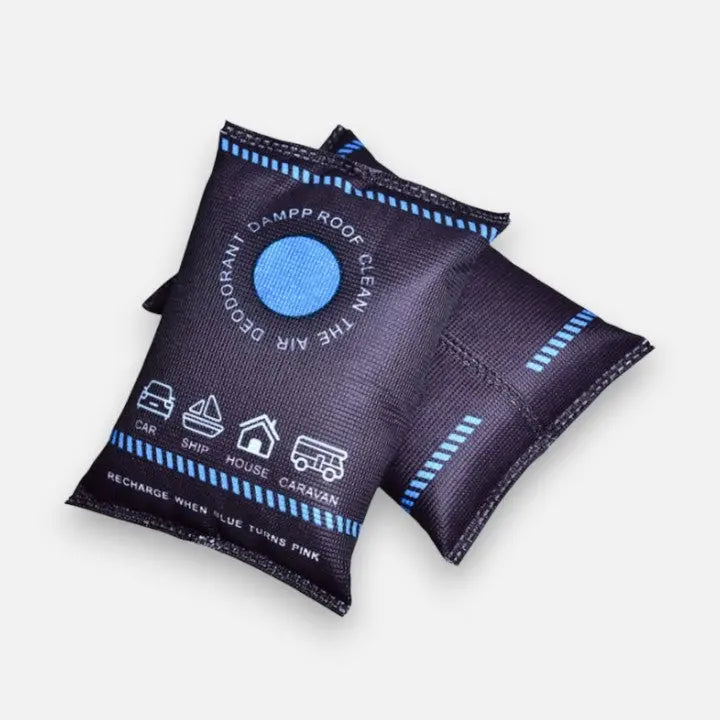 Moisture Absorber Bags Reusable Saturation Indicator Set of 2