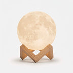 Moon Lamp Touch Control Rechargeable Warm & Cool Light