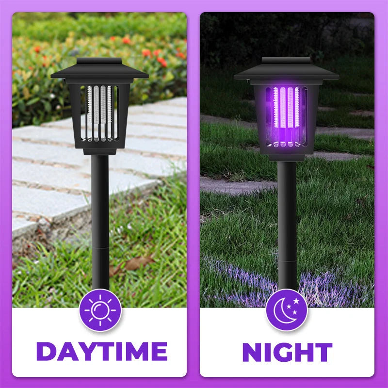 Mosquito Lamp Solar Chemical-Free Automatic Dusk Activation