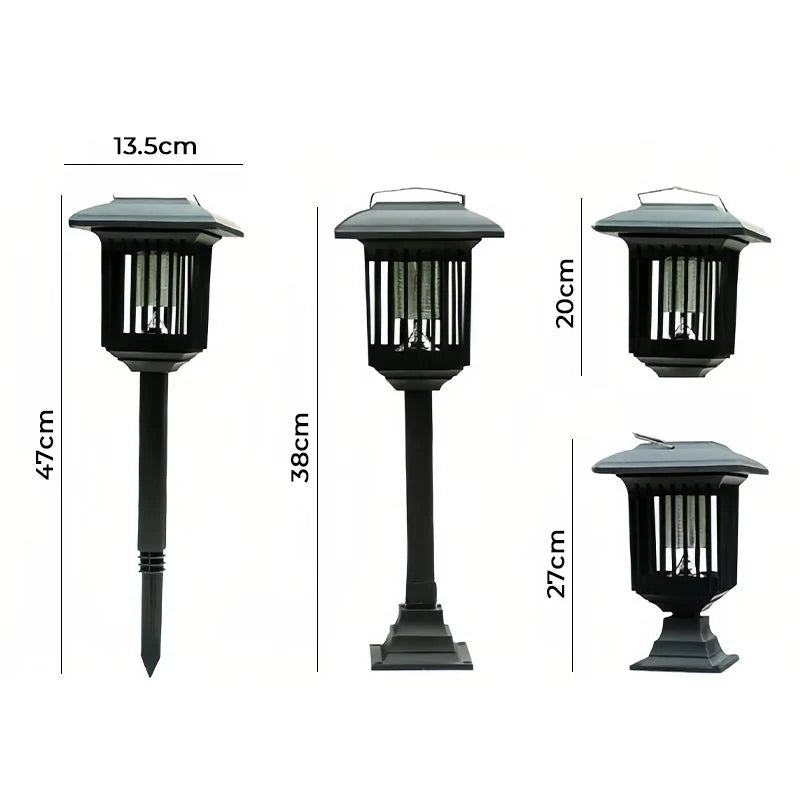 Mosquito Lamp Solar Chemical-Free Automatic Dusk Activation