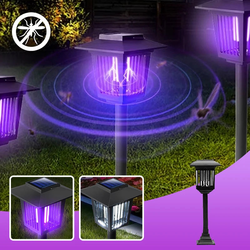 Mosquito Lamp Solar Chemical-Free Automatic Dusk Activation