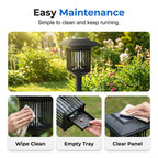 Mosquito Lamp Solar Chemical-Free Automatic Dusk Activation