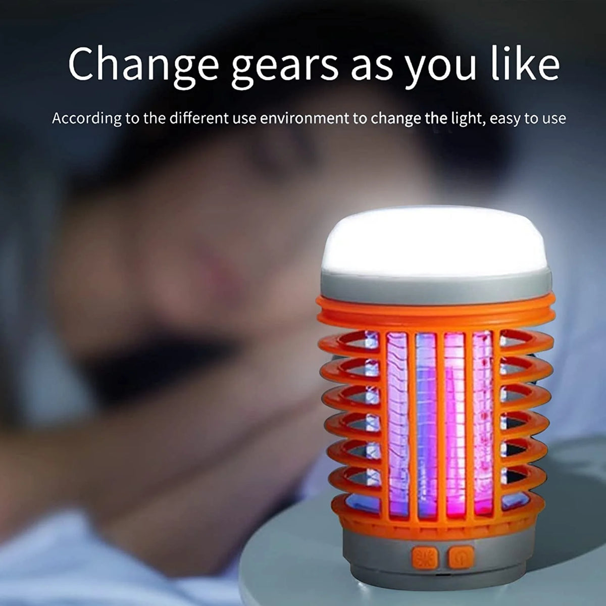 Mosquito Lamp UV Light Electric Trap Solar & USB