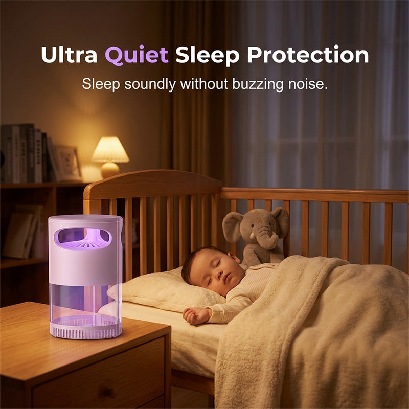Mosquito Trap Magnetic UV Light & Silent Fan USB Powered