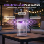 Mosquito Trap Magnetic UV Light & Silent Fan USB Powered