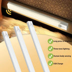 Motion Sensor Light LED USB-Rechargeable Adjustable Brightness