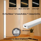 Motion Sensor Light LED USB-Rechargeable Adjustable Brightness