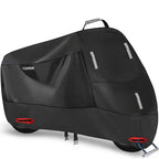 Motorcycle Cover Weather-Resistant Oxford Fabric Reflective Strips