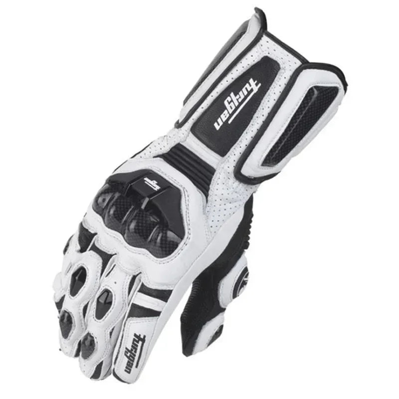 Motorcycle Gloves Waterproof & Windproof Carbon Knuckle Protection Touchscreen-Compatible