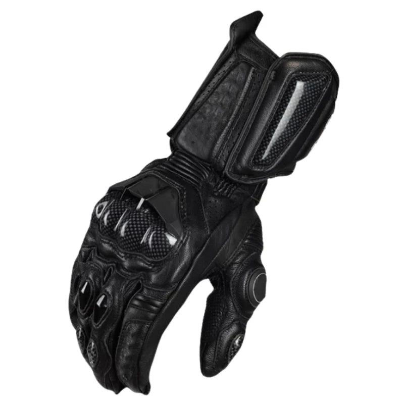 Motorcycle Gloves Waterproof & Windproof Carbon Knuckle Protection Touchscreen-Compatible