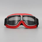 Motorcycle Goggles Fits Over Glasses Polycarbonate Lenses