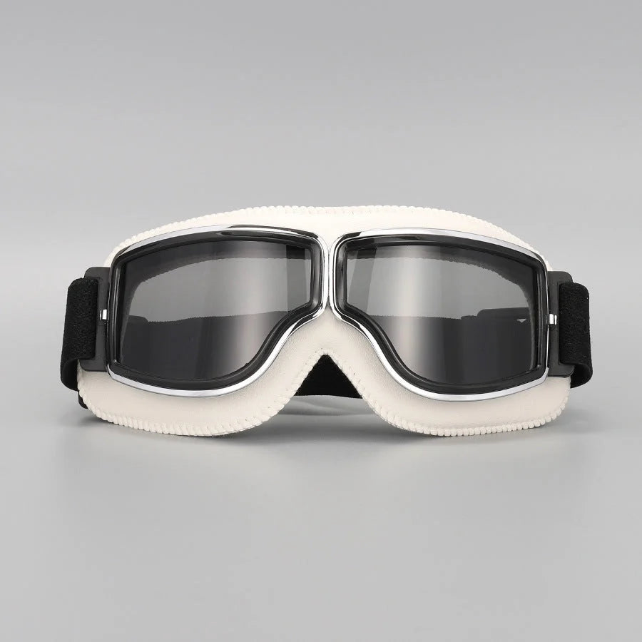 Motorcycle Goggles Fits Over Glasses Polycarbonate Lenses