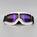 Motorcycle Goggles Fits Over Glasses Polycarbonate Lenses
