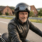 Motorcycle Goggles Fits Over Glasses Polycarbonate Lenses