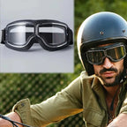 Motorcycle Goggles Fits Over Glasses Polycarbonate Lenses